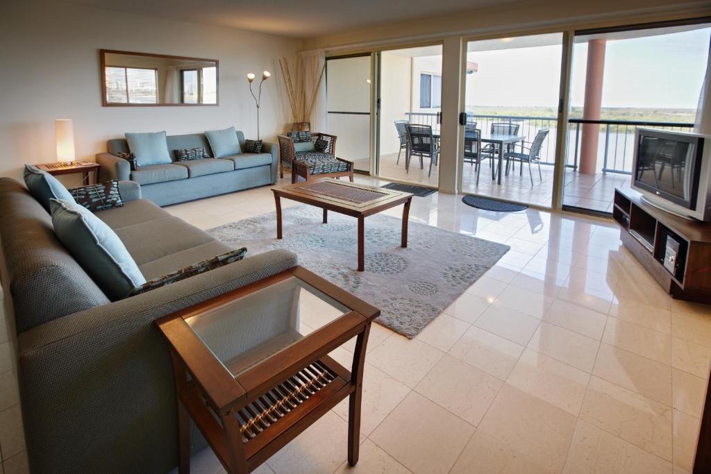 On The River Apartments Maroochydore Kamer foto