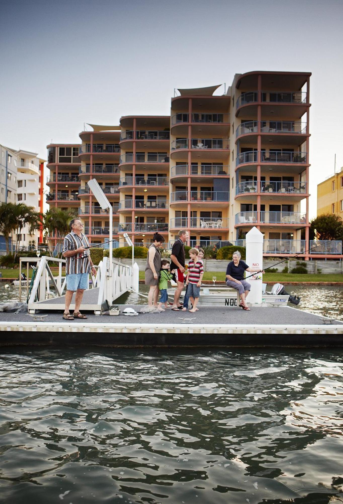 On The River Apartments Maroochydore Buitenkant foto